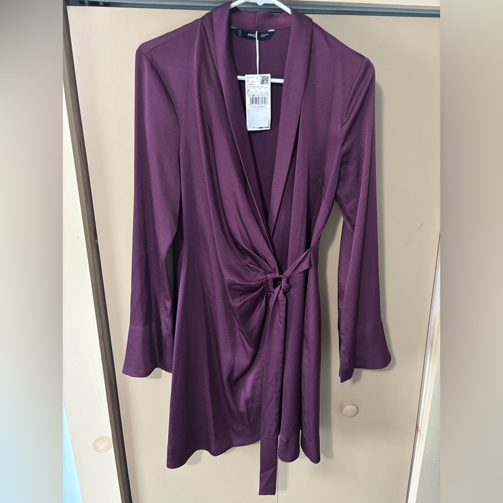 Mango Purple Women's Dress